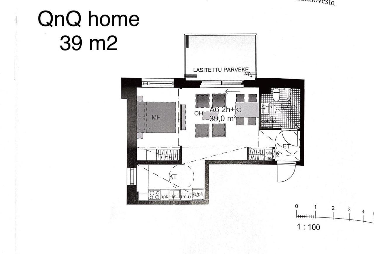 Qnq Home -Pasila Helsingfors Eksteriør bilde